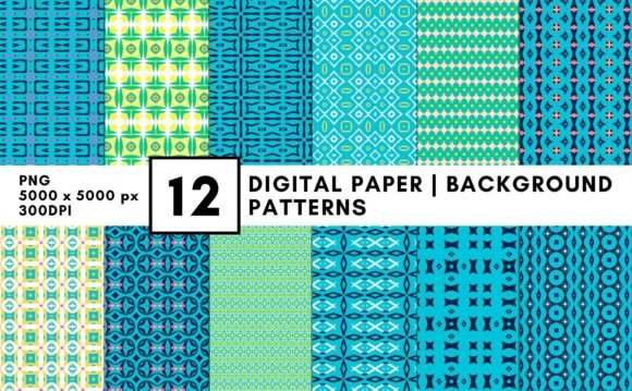 Download Tribal Pattern Printable Digital Paper - Printable digital paper Collection