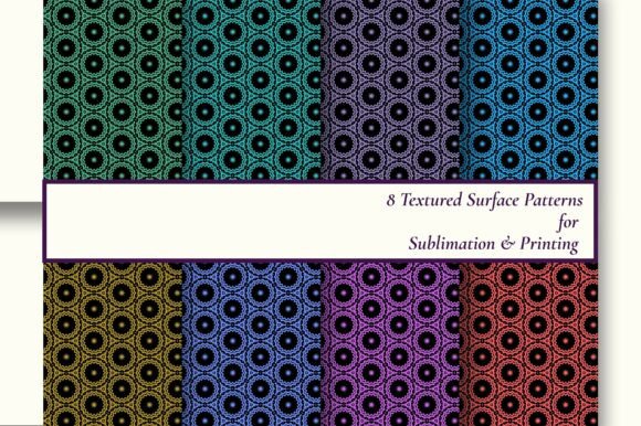 Download 8 Gothic Mandala Sublimation Patterns - Sublimation patterns Collection