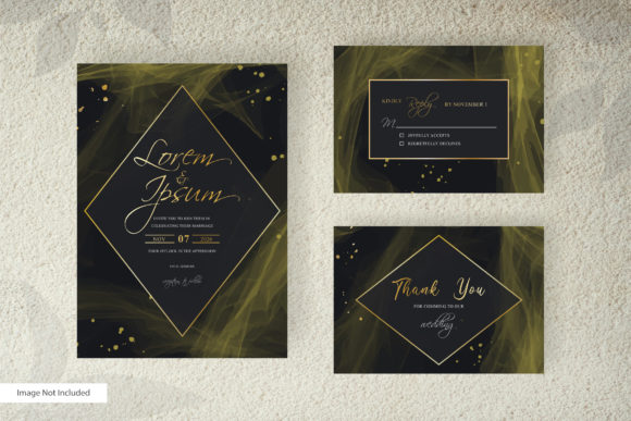 Download Abstract Wedding Invitation Frame Design - Abstract Collection