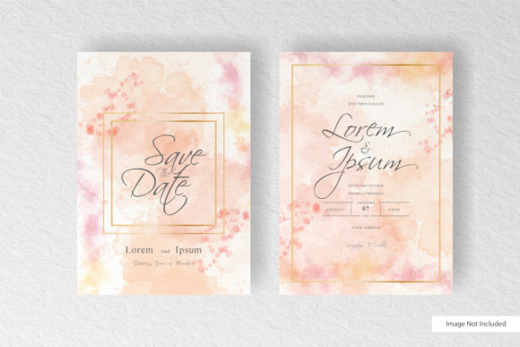 Download Abstract Wedding Invitation Frame Design - Abstract Collection