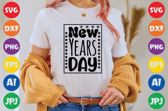 Download New Years Day Svg Design - Premium Resources