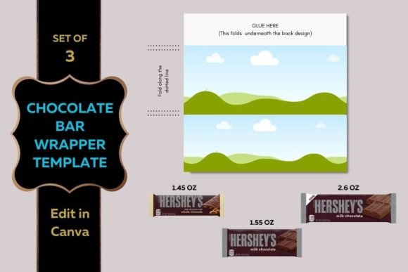 Download Chocolate Bar Wrapper Template - Canva - Bar Collection