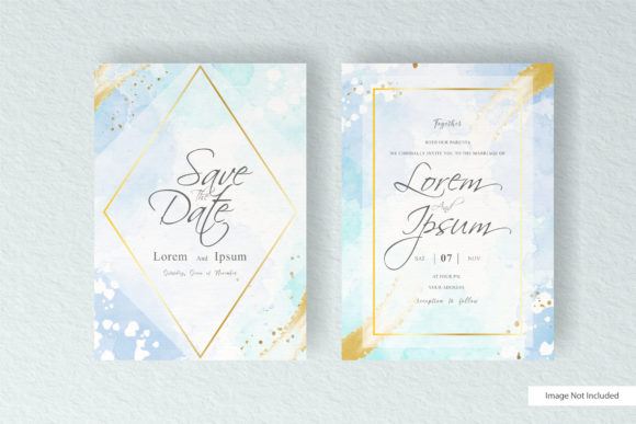 Download Abstract Wedding Invitation Frame Design - Abstract Collection