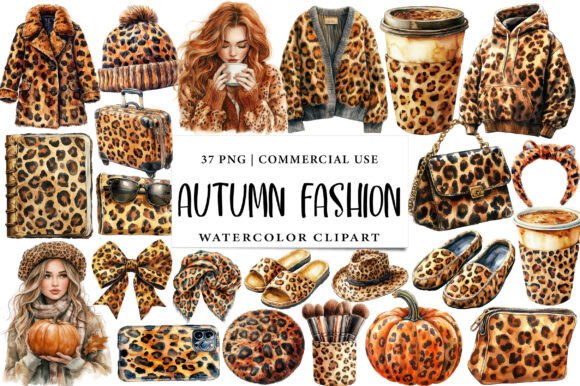 Download Autumn Fashion Clipart Collection - Premium Resources