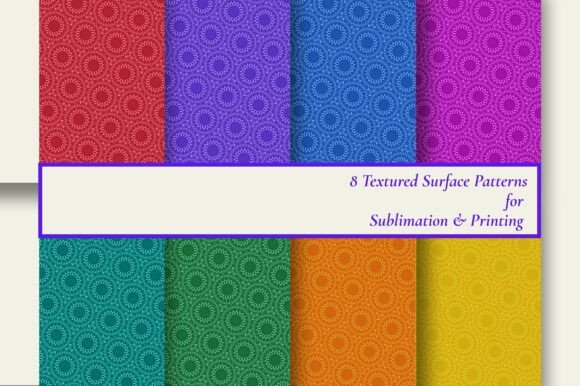 Download 8 Vibrant Seamless Sublimation Patterns - Sublimation patterns Collection
