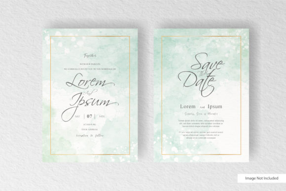 Download Abstract Wedding Invitation Frame Design - Abstract Collection